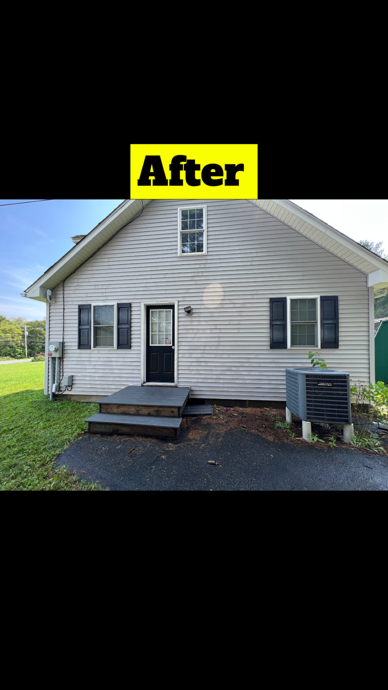 after commercial pressure washing Pocono Mobile Veterinary Service LLC building in Pocono PA