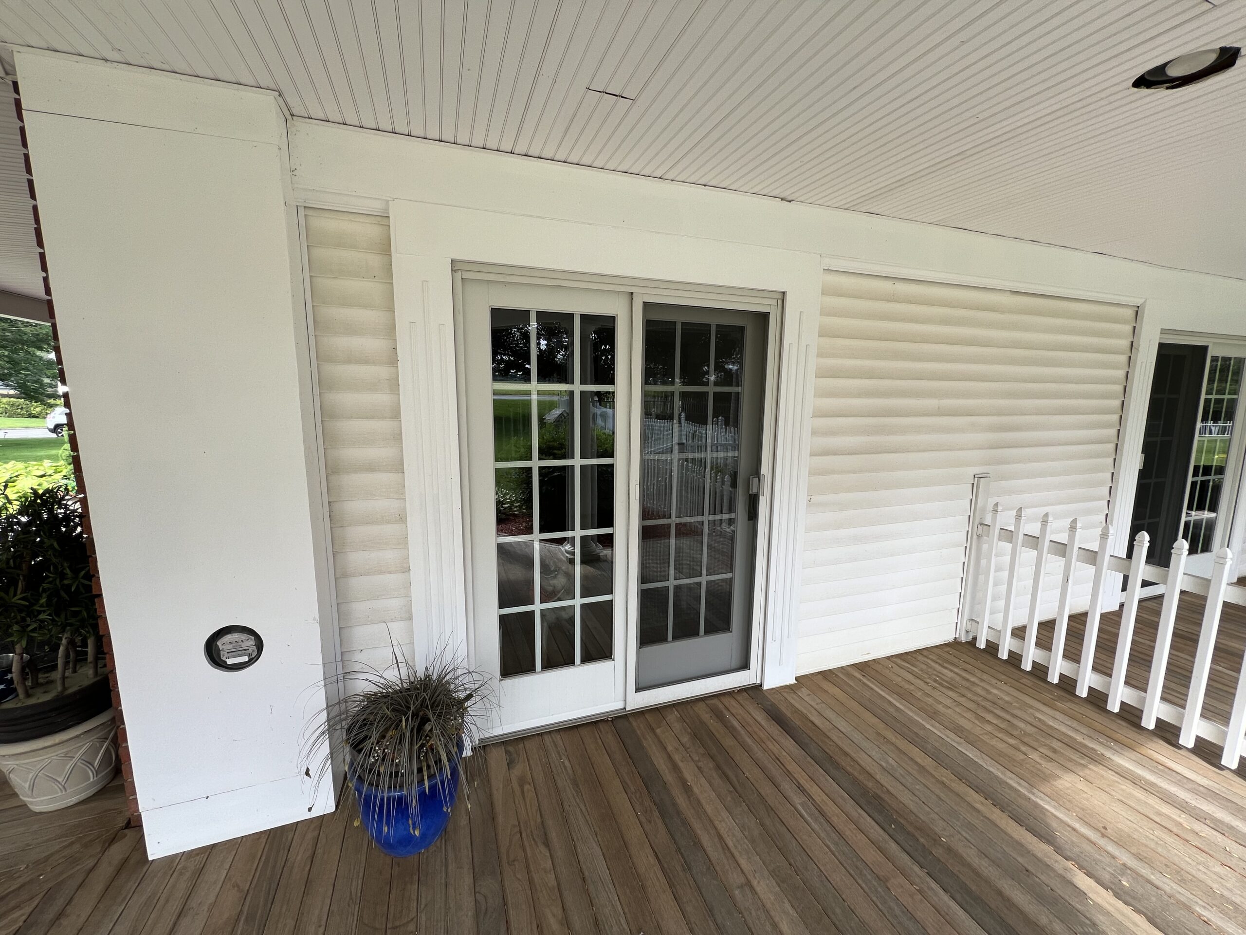 Before siding cleaning in Easton PA